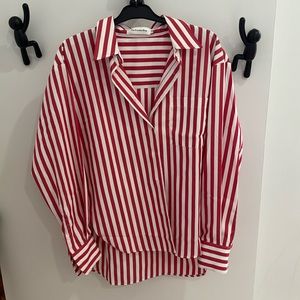 Frankie Shop Lui Stripe Shirt NWT